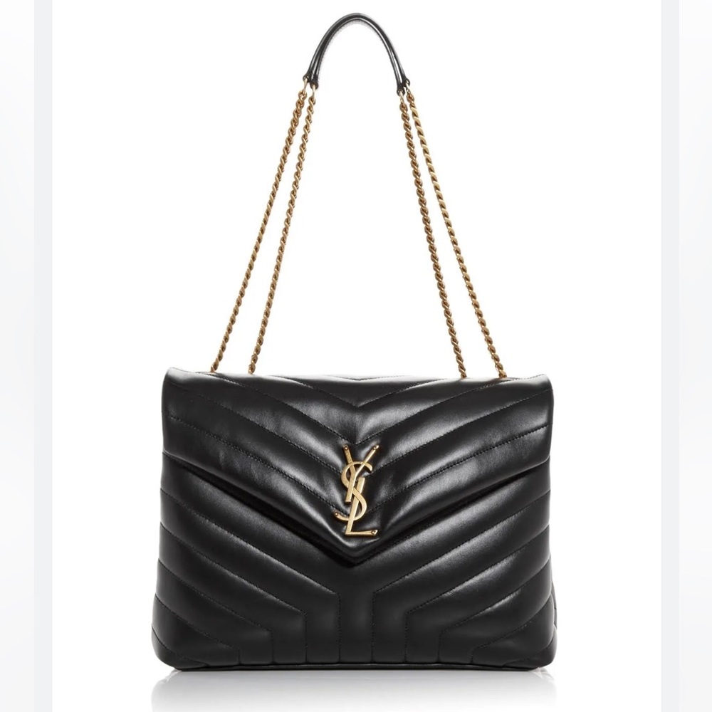 Ysl Lou Lou medium black with gold